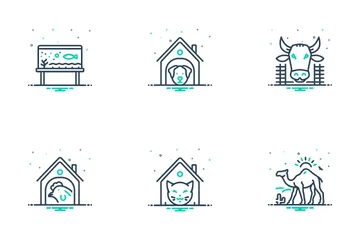 Animal Home Icon Pack