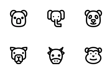 Animal (Line) Icon Pack