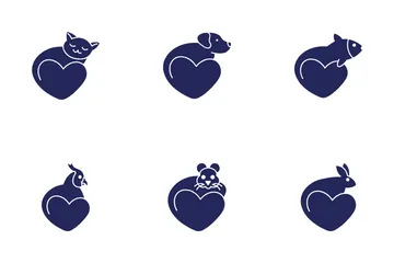Animal Love Icon Pack