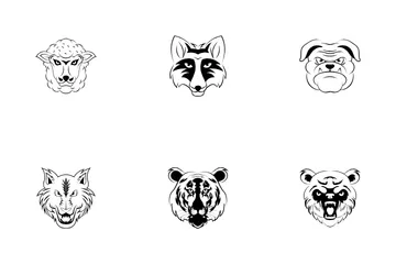 Animal Mascot Icon Pack