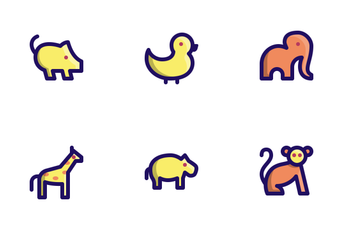 Animal Vol.2 (Filled Line) Icon Pack