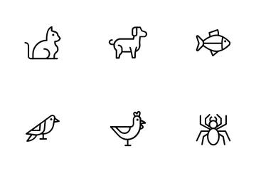 Animal Wildlife Icon Pack