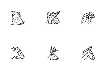 Animal Zoo Nature Wildlife Icon Pack