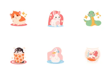 Animale domestico Icon Pack