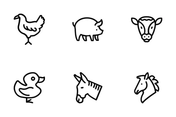 Animales 1 Paquete de Iconos