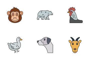 Animal Paquete de Iconos