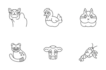 Animales 2 Paquete de Iconos