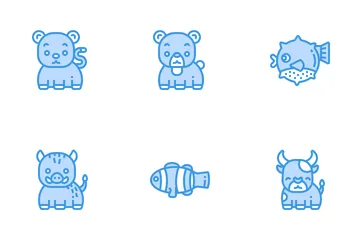 Animales Paquete de Iconos