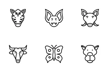 Animals Avatar Icon Pack