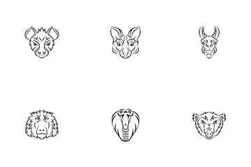 Animals Mascots Icon Pack