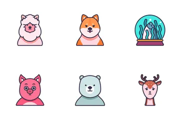 Animals Squad Icon Pack