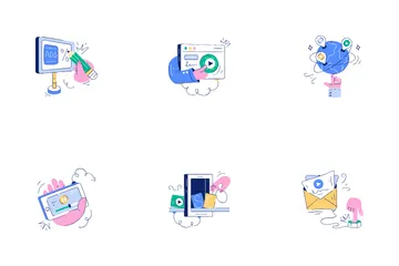 Animated Advertisement Icon Pack