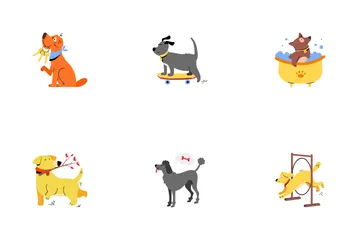 Animated Dog Icon Pack