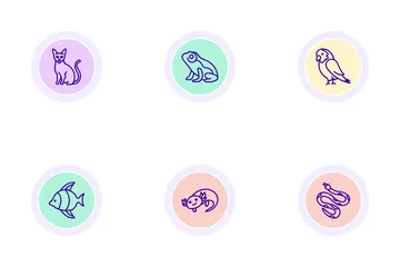 Animaux domestiques Icon Pack