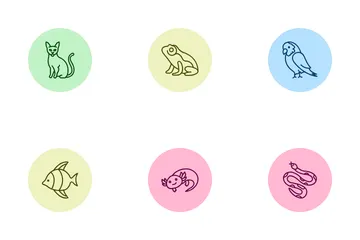 Animaux domestiques Icon Pack