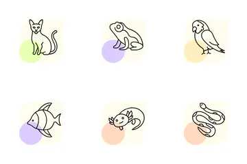 Animaux domestiques Icon Pack