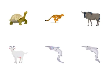 Animaux de compagnie et animaux Pack d'Icônes