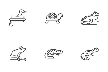 Animaux exotiques Icon Pack