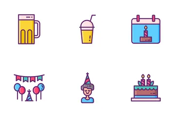 Aniversário Icon Pack