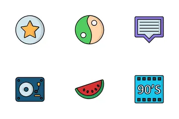 Années 90 Pack d'Icônes