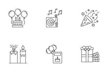 Anniversaire Icon Pack