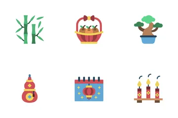 Año Nuevo Chino Paquete de Iconos