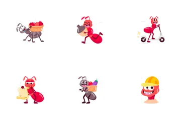 Ant Stickers Icon Pack