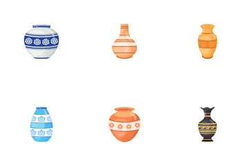 Antique Vase Icon Pack