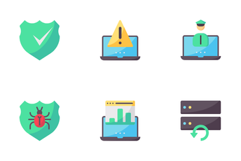 Antivirus And Internet Security Vol 1 Icon Pack
