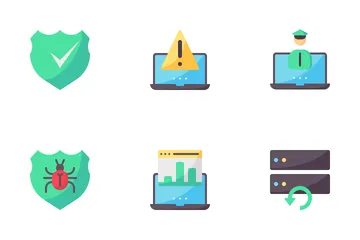 Antivirus And Internet Security Vol 1 Icon Pack