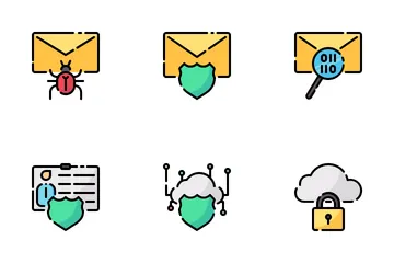 Antivirus And Internet Security Vol 1 Icon Pack