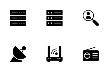 Medios y publicidad Paquete de Iconos