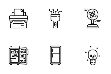 Aparato electrónico vol 1 Paquete de Iconos
