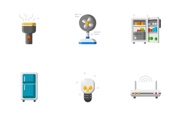 Aparato electrónico vol 1 Paquete de Iconos