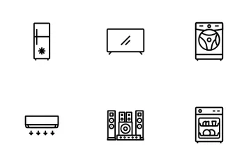 Aparato Paquete de Iconos