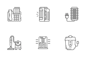 Aparatos electrónicos Paquete de Iconos
