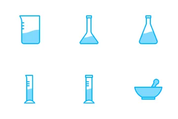 Aparelhos de Laboratório Pacote de Ícones