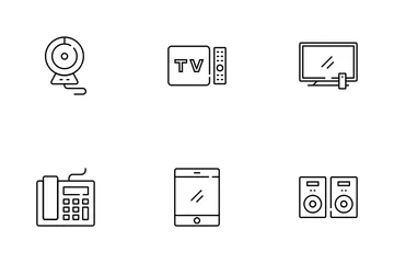 Aparelhos digitais Pacote de Ícones