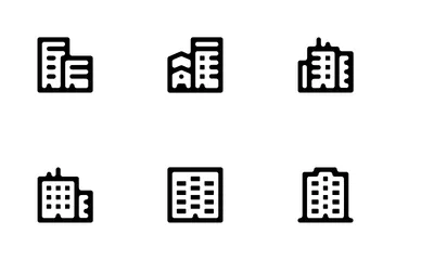 Apartments Icon Pack