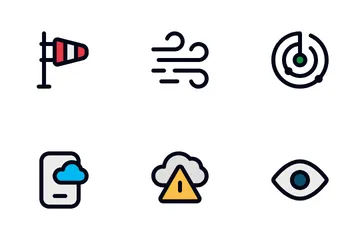 Aplicación del tiempo Paquete de Iconos