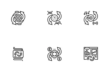 Aplicación de convertidor Paquete de Iconos