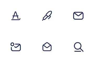 Aplicación de correo Paquete de Iconos