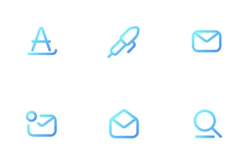 Aplicación de correo Paquete de Iconos