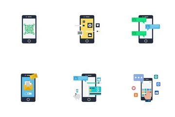 Aplicación movil Paquete de Iconos