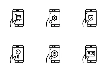 Aplicación movil Paquete de Iconos