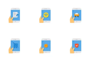 Aplicación movil Paquete de Iconos