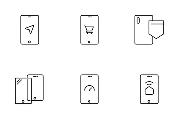 Aplicación movil Paquete de Iconos