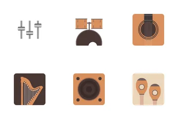 Aplicación de música Paquete de Iconos