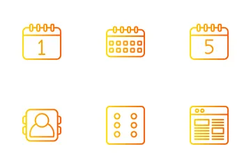 Aplicación de interfaz de usuario Paquete de Iconos