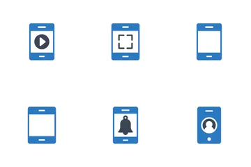 Aplicaciones web y móviles Icon Pack